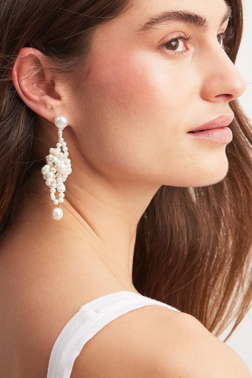 Pearl Knot Earrings