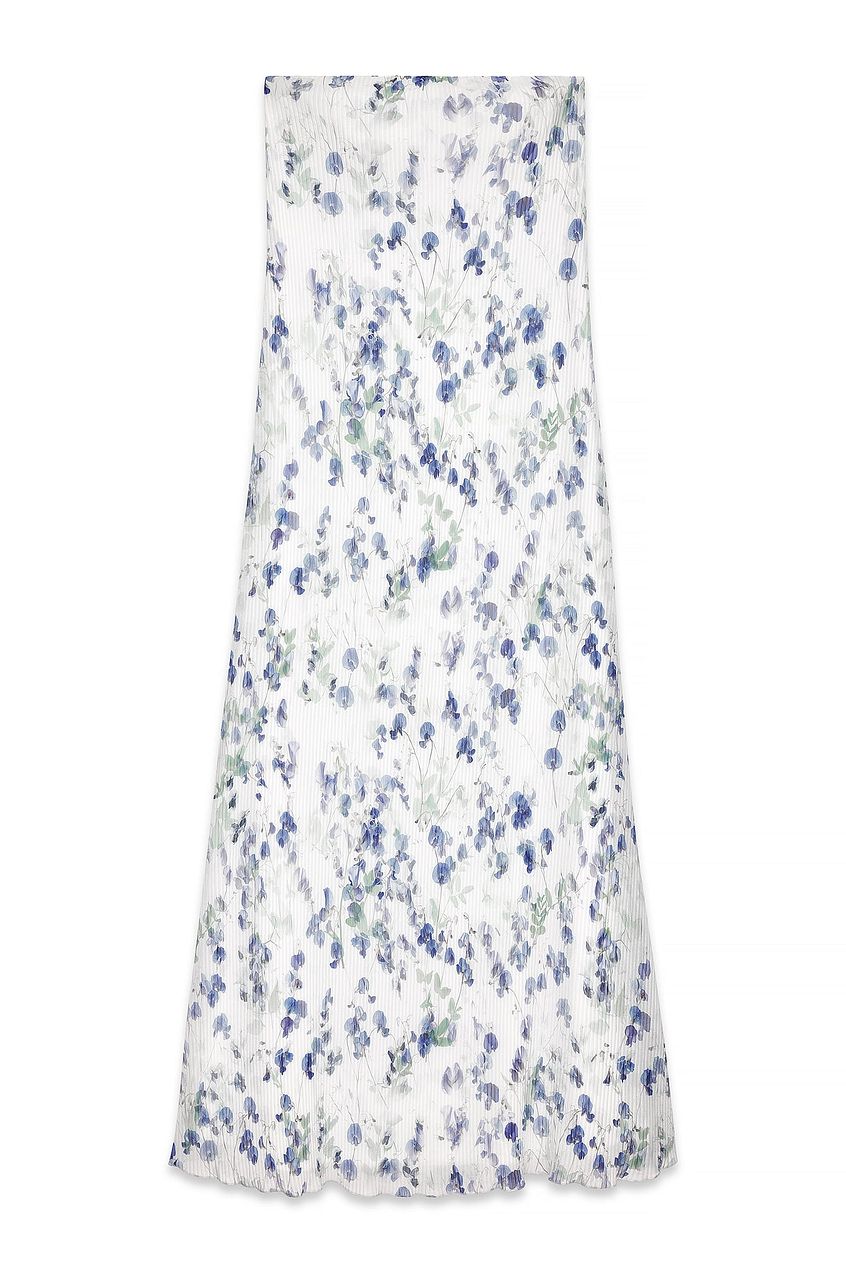 Na-kd Plisse Maxi Tube Dress