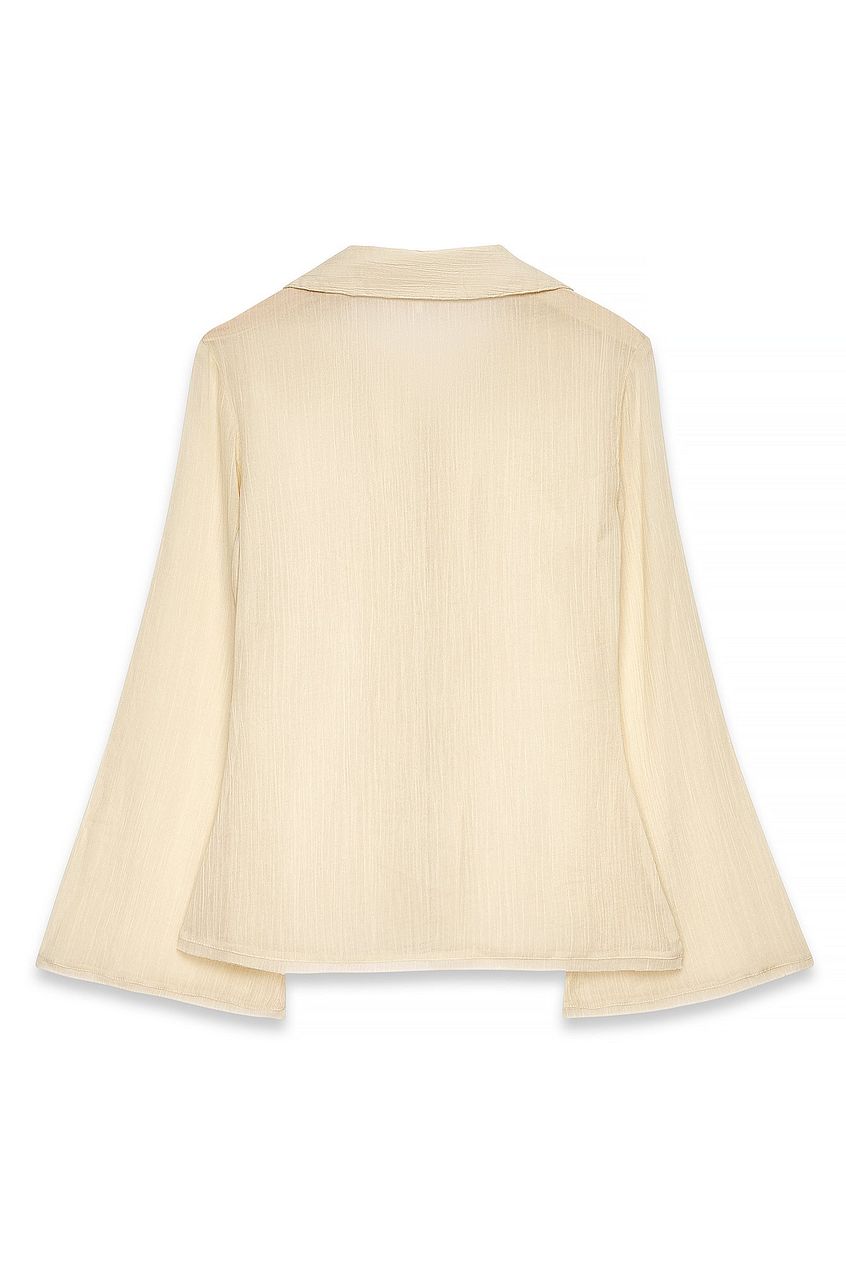 Na-kd Sheer Soft Cotton Blouse