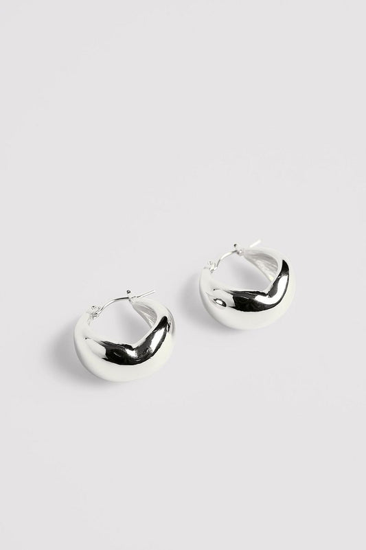 Silver Plated Chunky Earrings