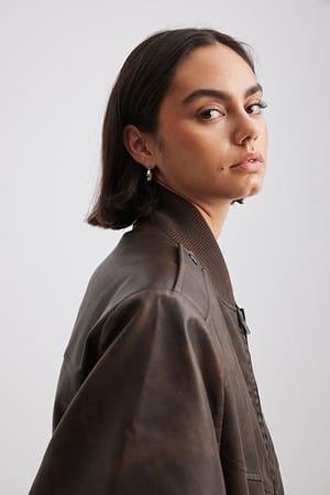 Silver Plated Small Hoop Earrings Silver