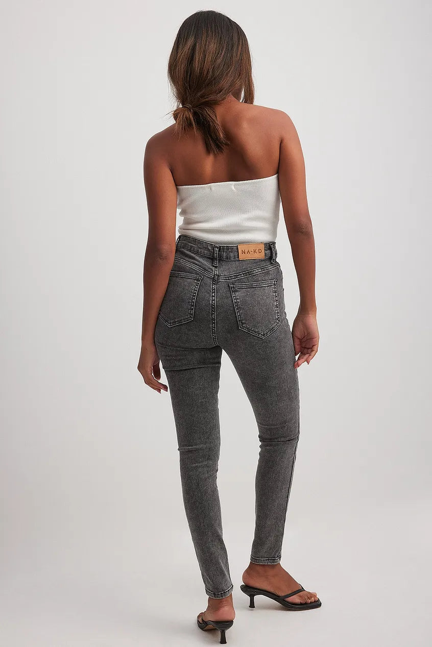 Skinny High Waist Stretch Jeans