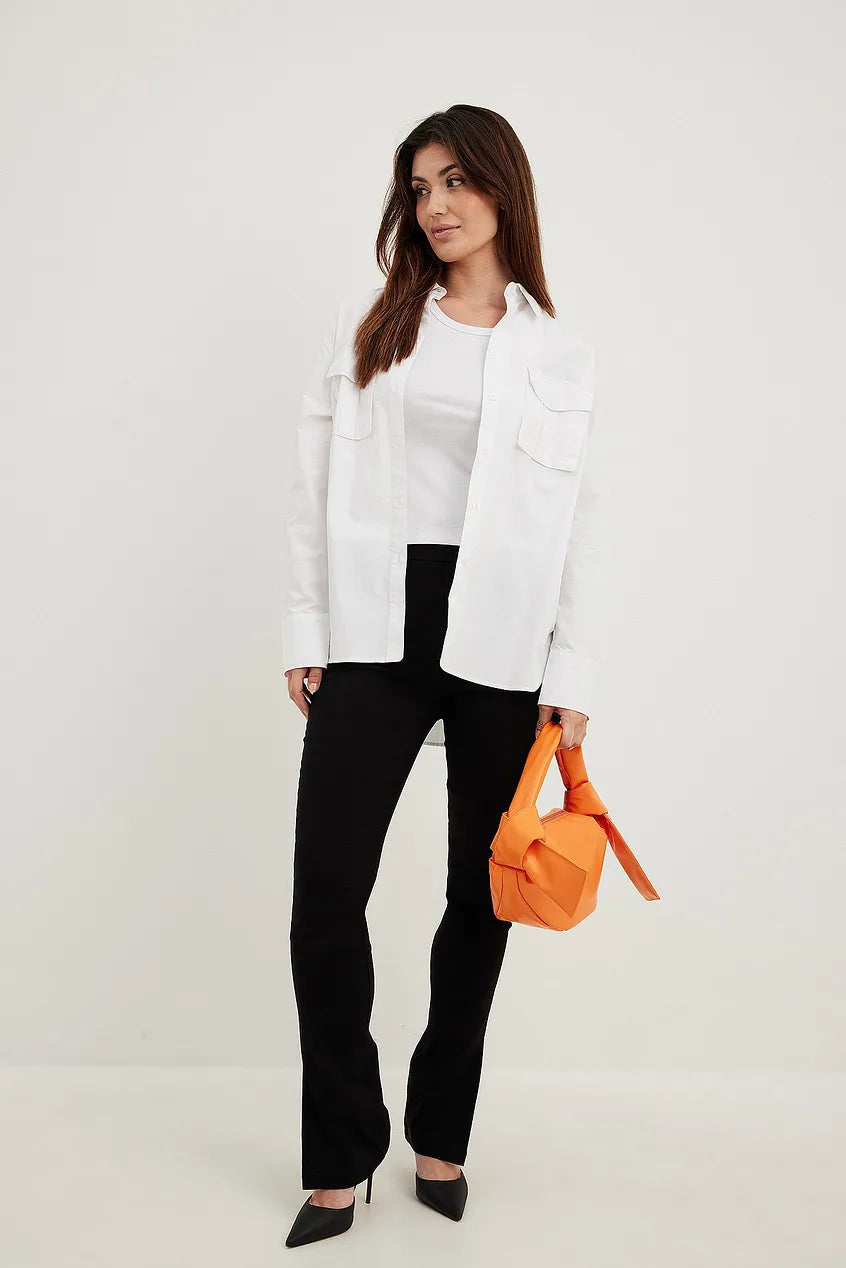 Slim-fit Super Stretch Slit Pants