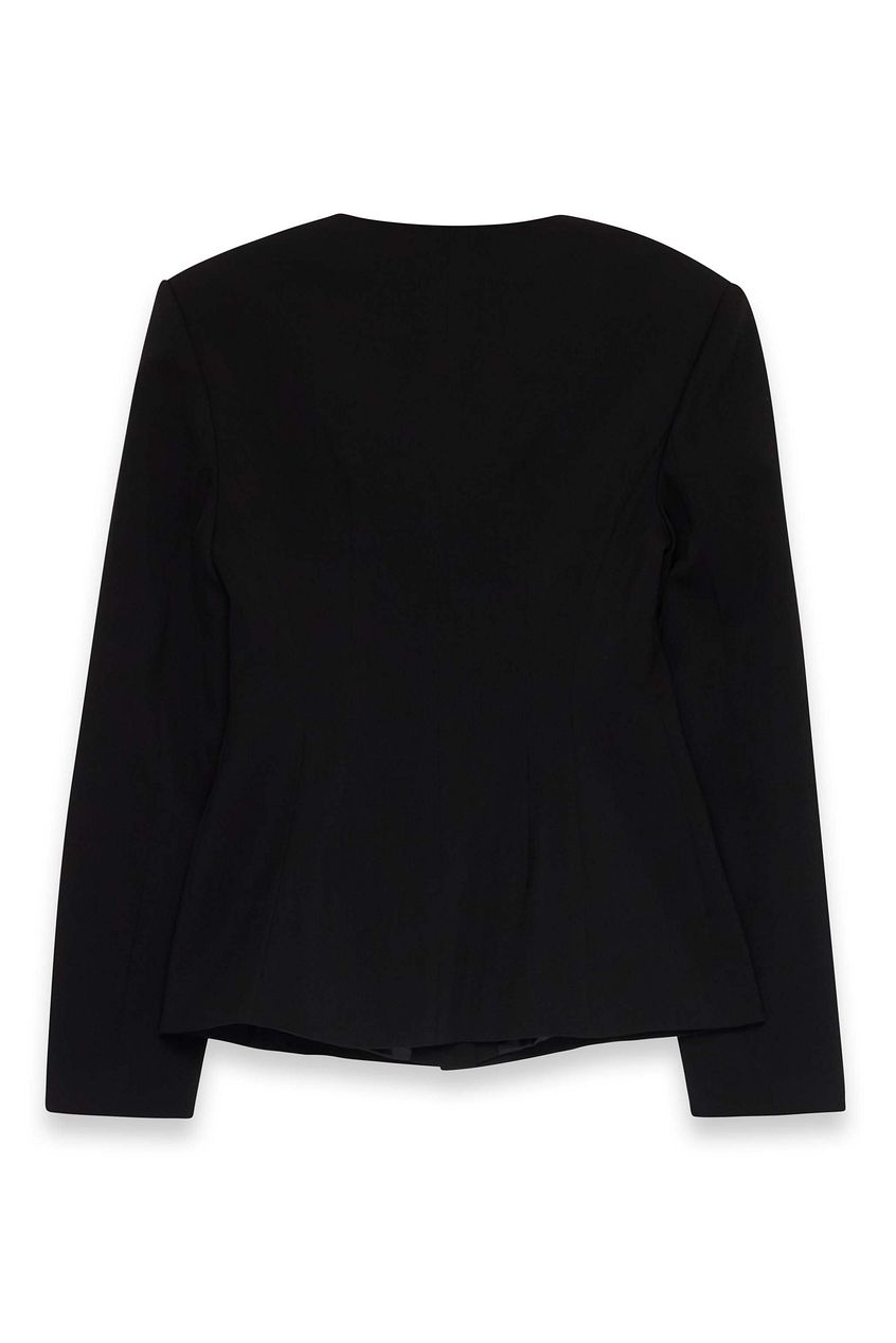 Na-kd Square Neckline Fitted Blazer