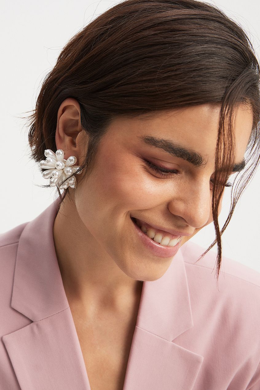 Starburst Pearl Earrings