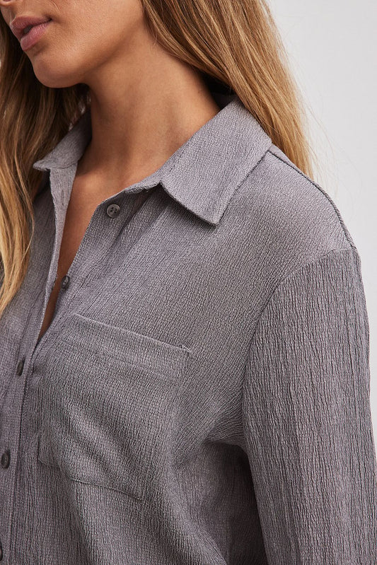 Structured LS Pocket Shirt