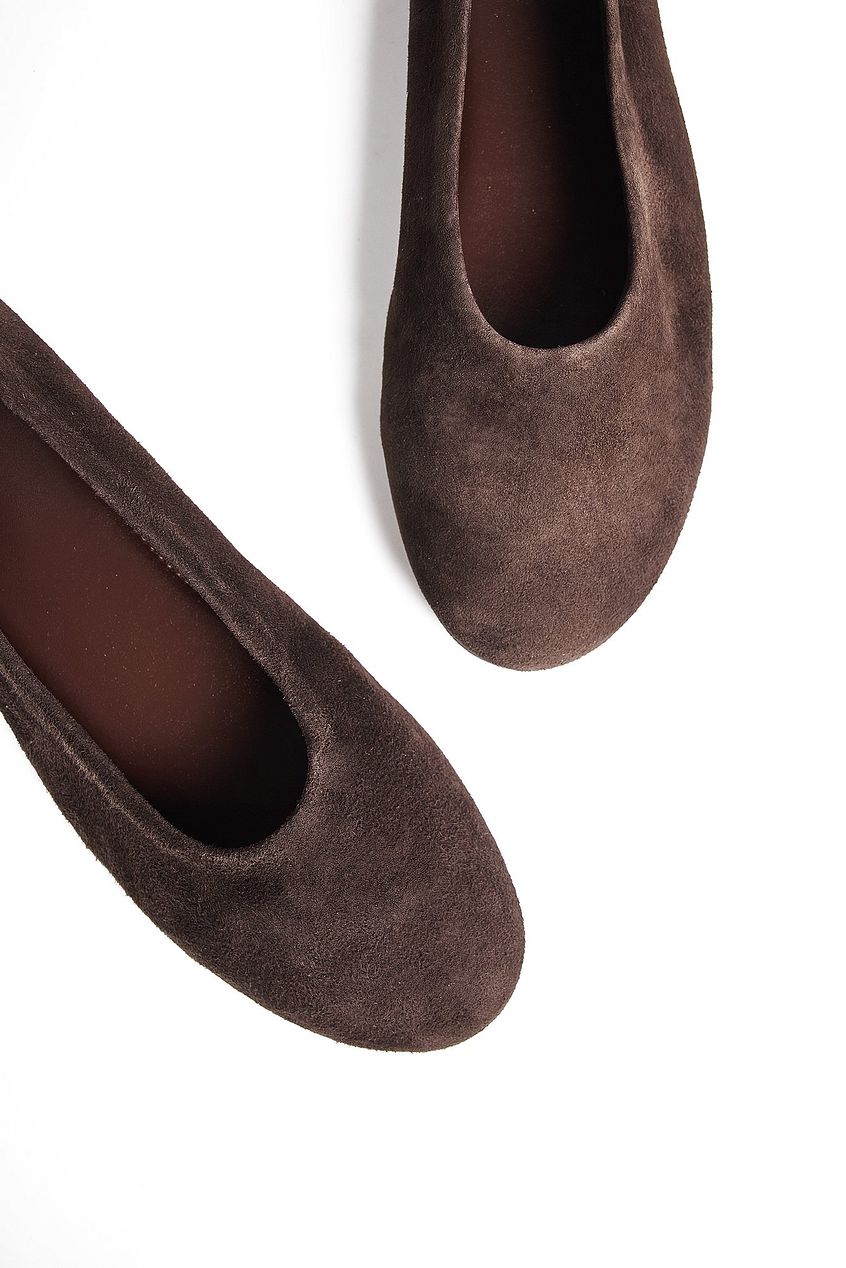 Na-kd Suede Ballerina