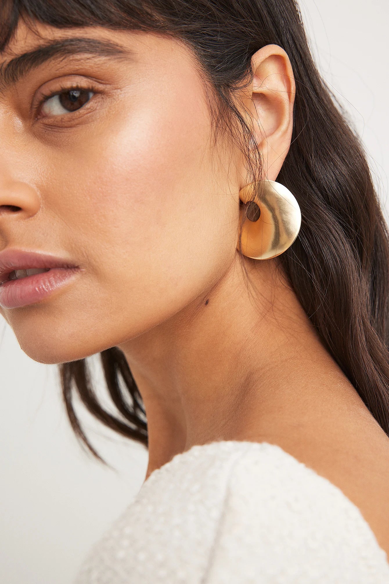 Swirl Earrings Gold