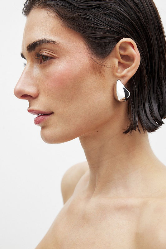 Teardrop Stud Earrings