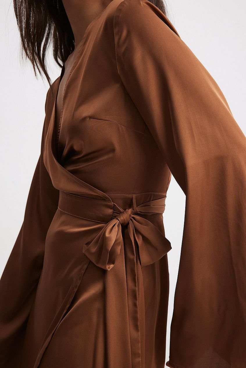 Tie Waist Flowy Mini Dress