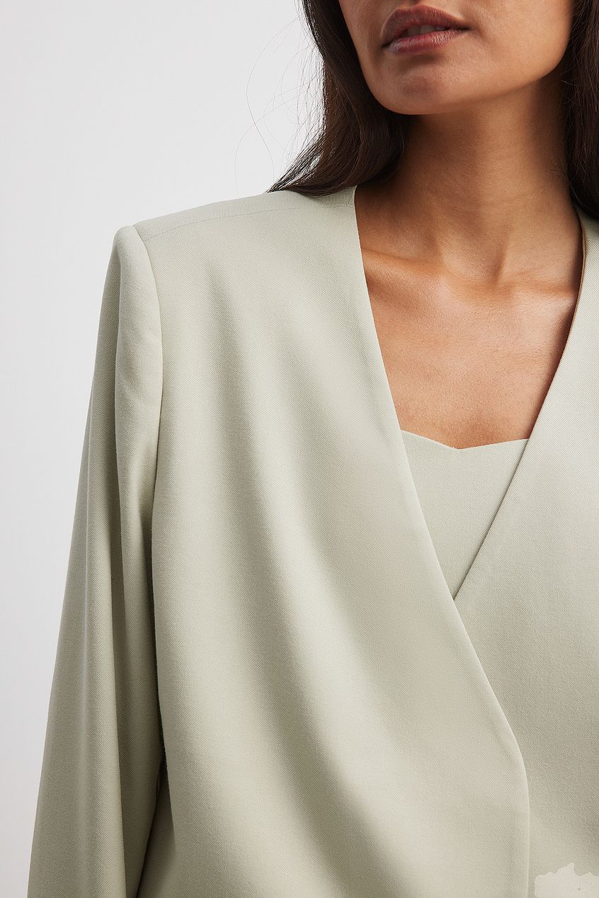 V-neck Blazer