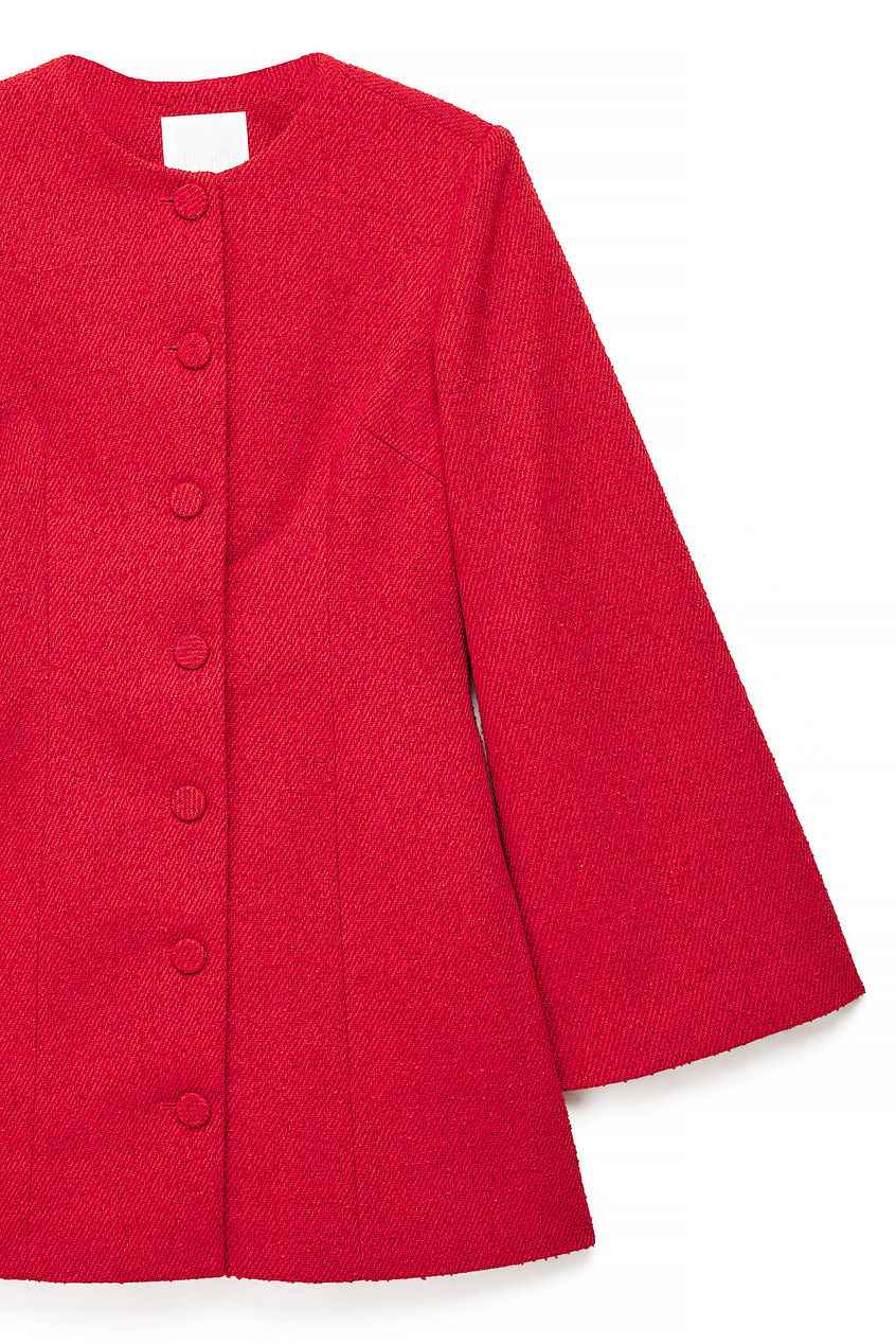 Na-kd Wide Sleeve Twill Blazer Dress