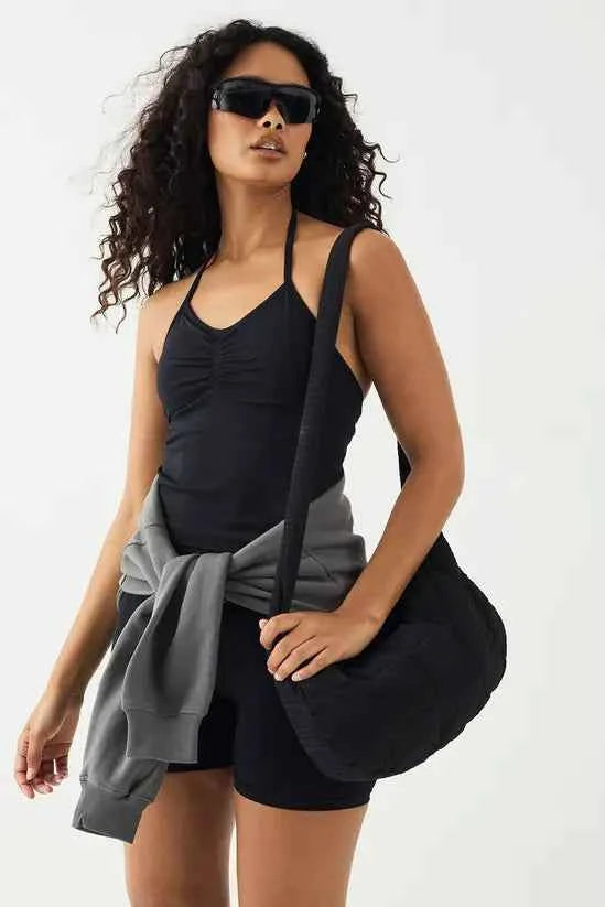 DSGN Studio Sport Contour Padded Seamless Strappy Top