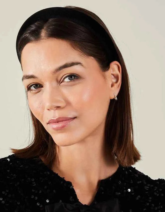 Velvet Headband Black