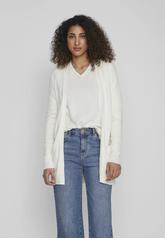 VIRIL OPEN - Cardigan - white alyssum