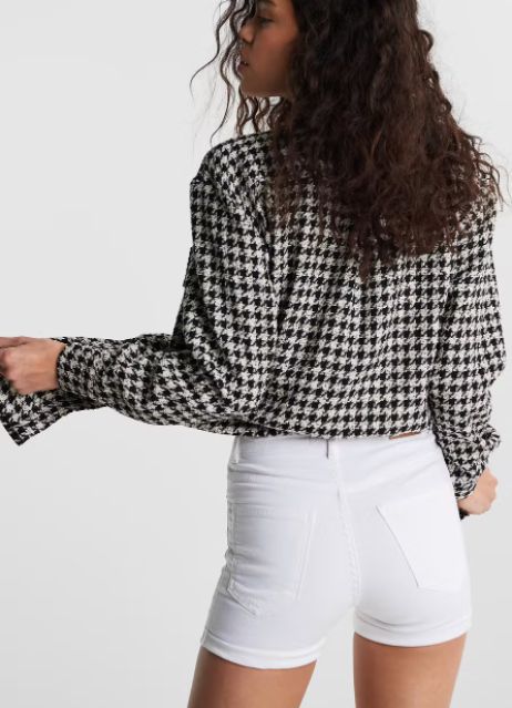 Molly Denim Shorts Offwhite