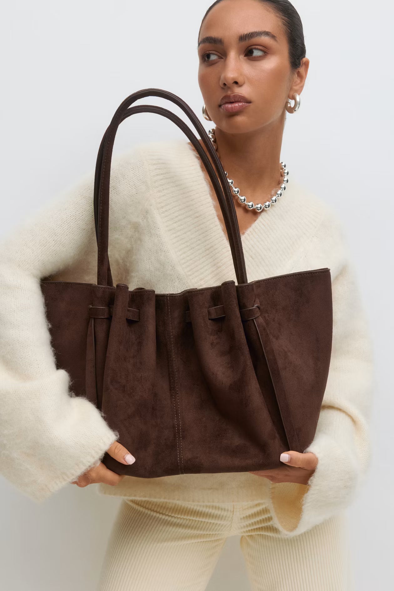 Gina Tricot - strap detail bag brown