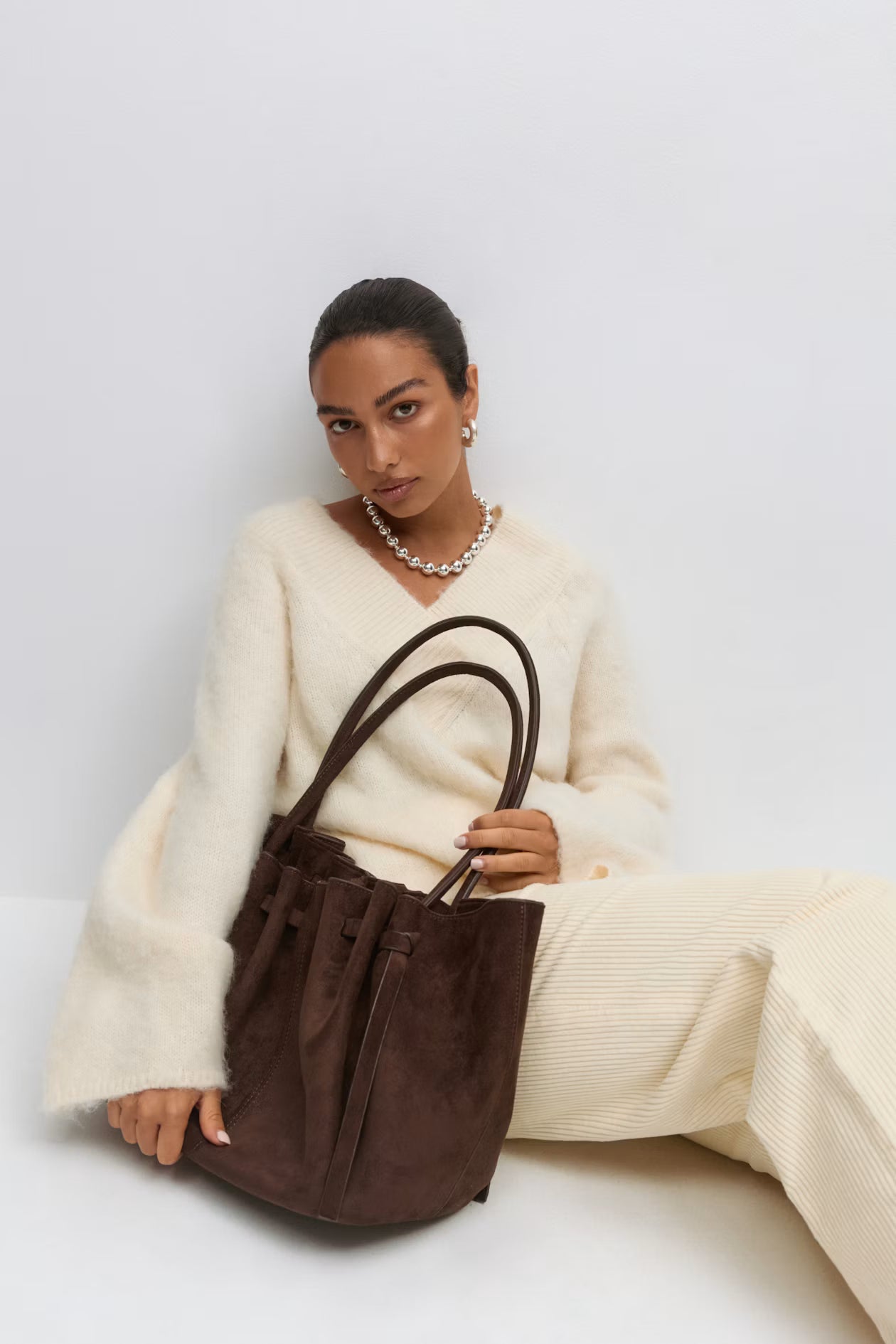 Gina Tricot - strap detail bag brown