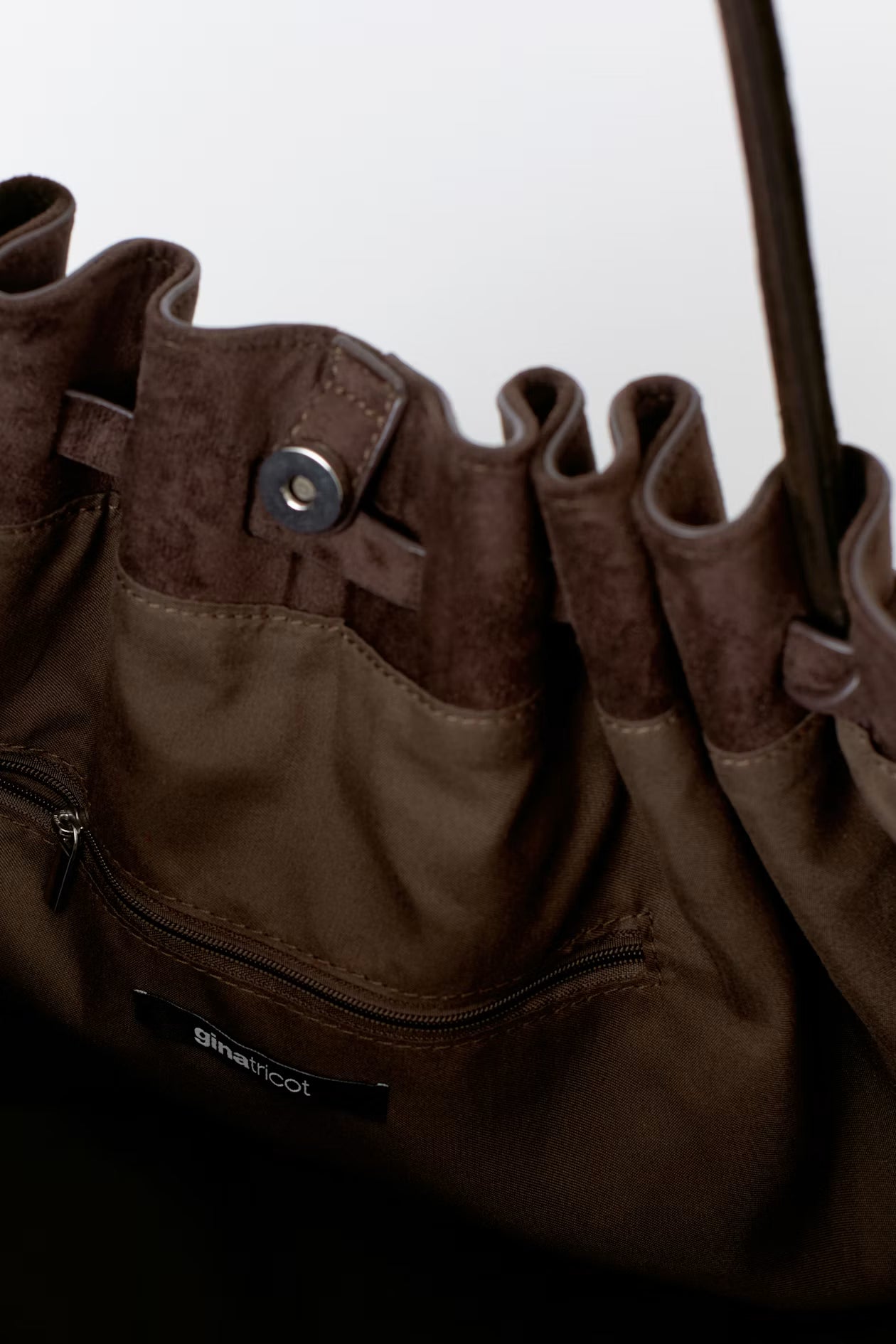 Gina Tricot - strap detail bag brown