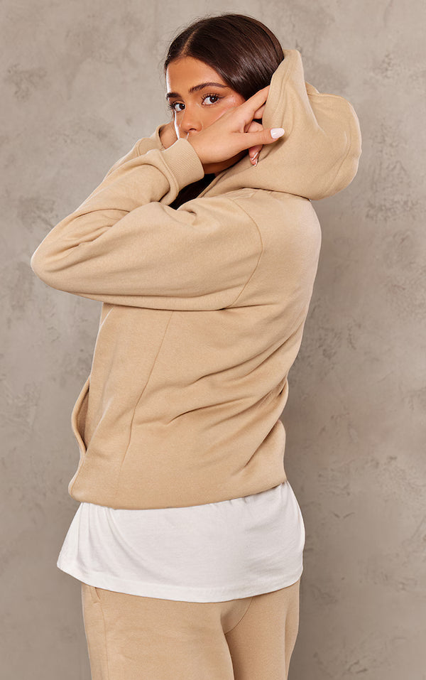 Plt Logo Sand Est 2012 Oversized Hoodie