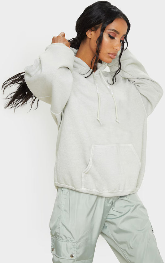 Plt - Sage Oversized Basic Hoodie