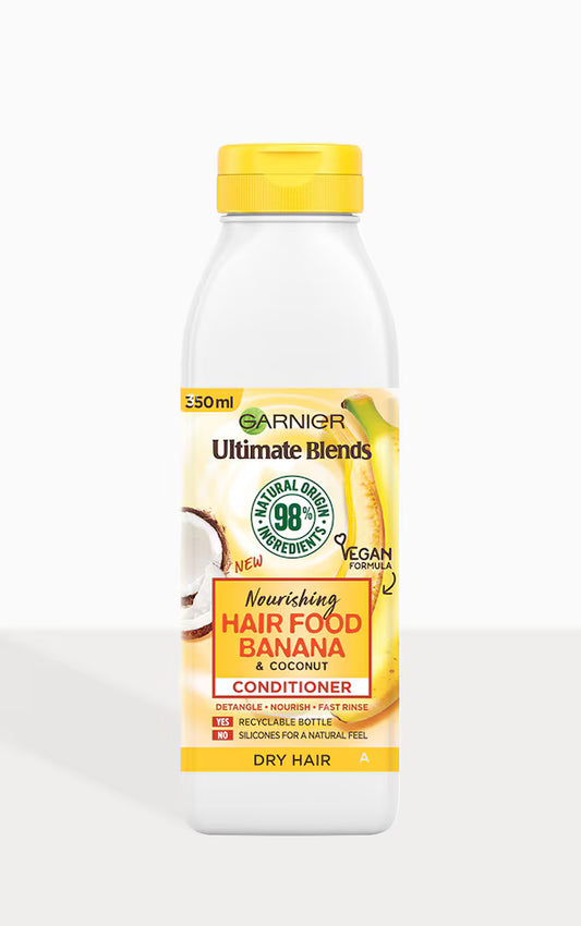 Garnier Ultimate Blends Nourishing Hair Food Banana Conditioner Dry Hair 350ml