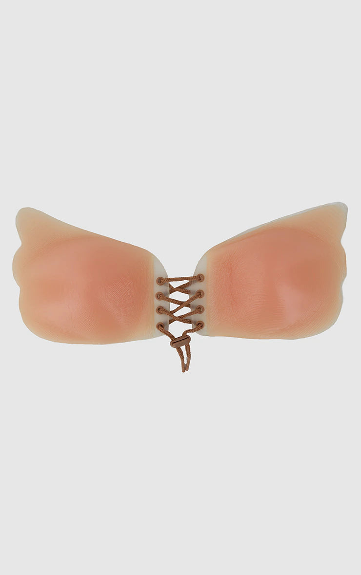 Nude Silicone Push Up Stick On Bra