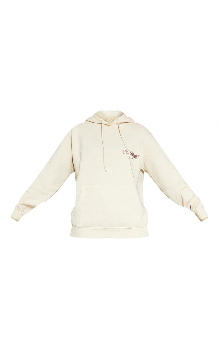 OATMEAL SPORT HOODIE