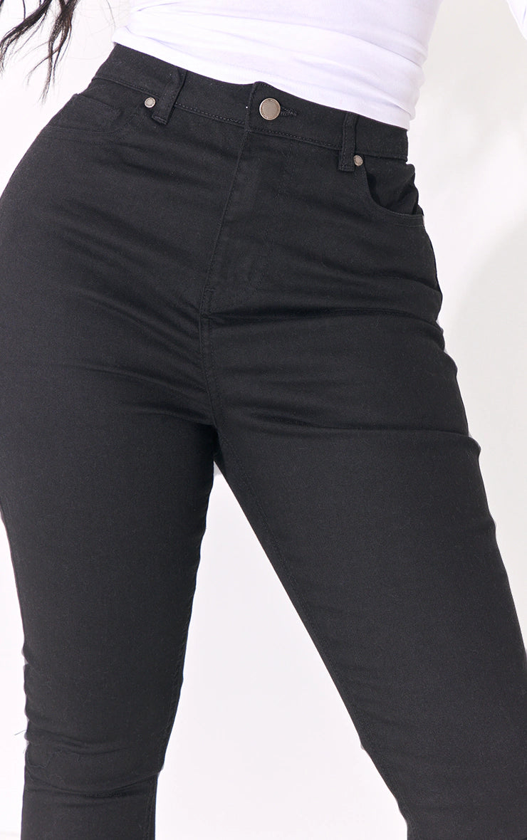 Shape Black High Waisted Super Stretch Denim Jeans