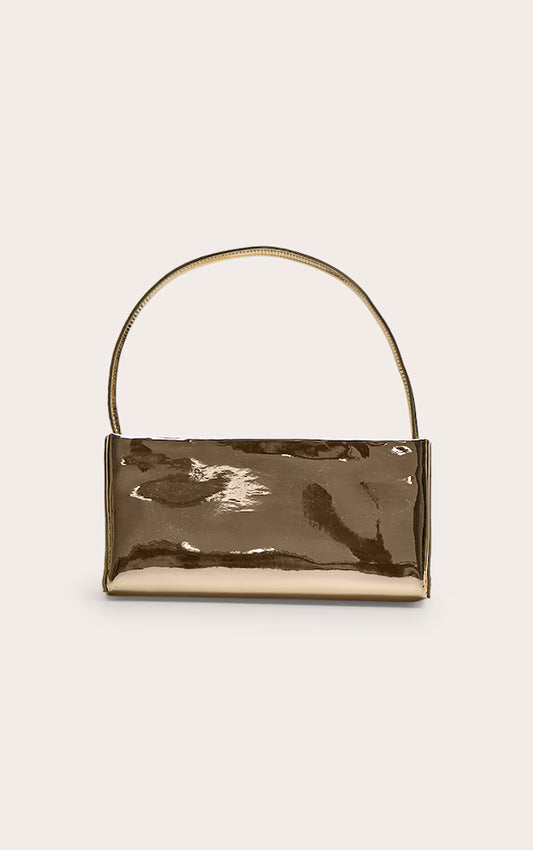 Gold Slim Shoulder Bag