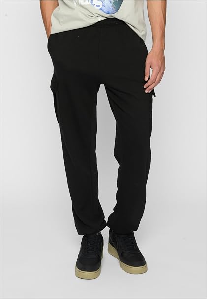 Urban Classics Men Tb6671-light Terry Wide Cargo Sweatpants Trouser
