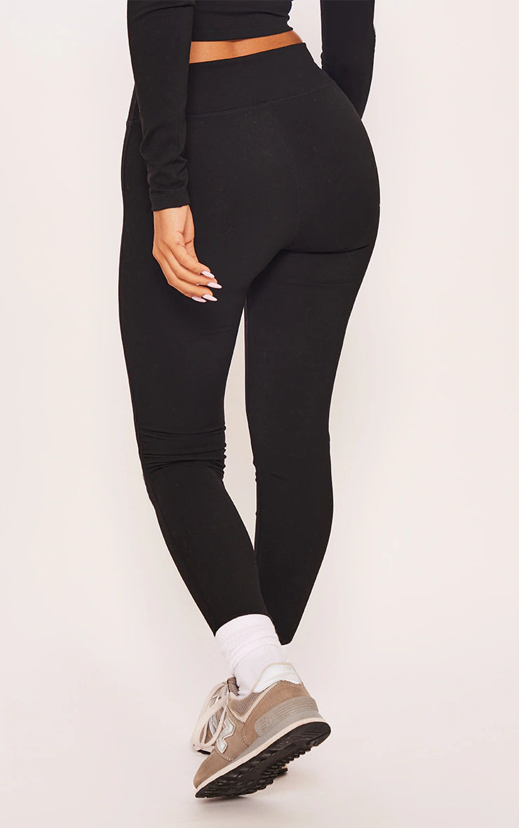 Petite Black Contour Sculpt Leggings