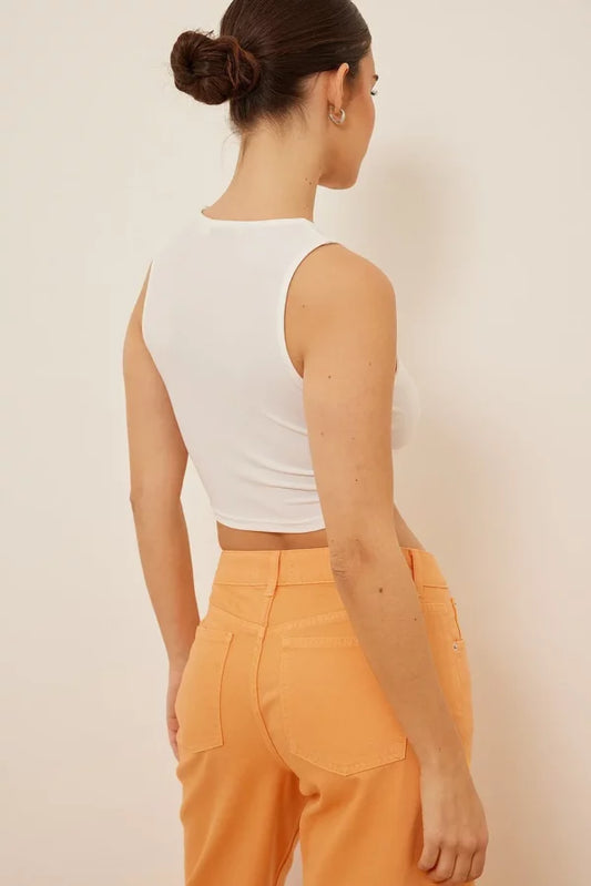 Twisted Keyhole Top