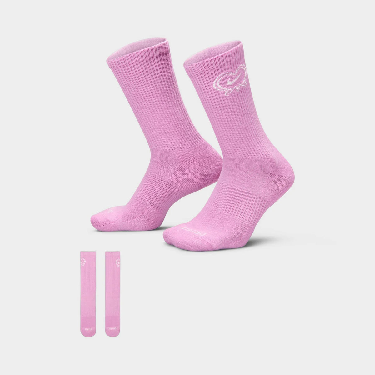 Nike everyday plus cushioned vday crew pink