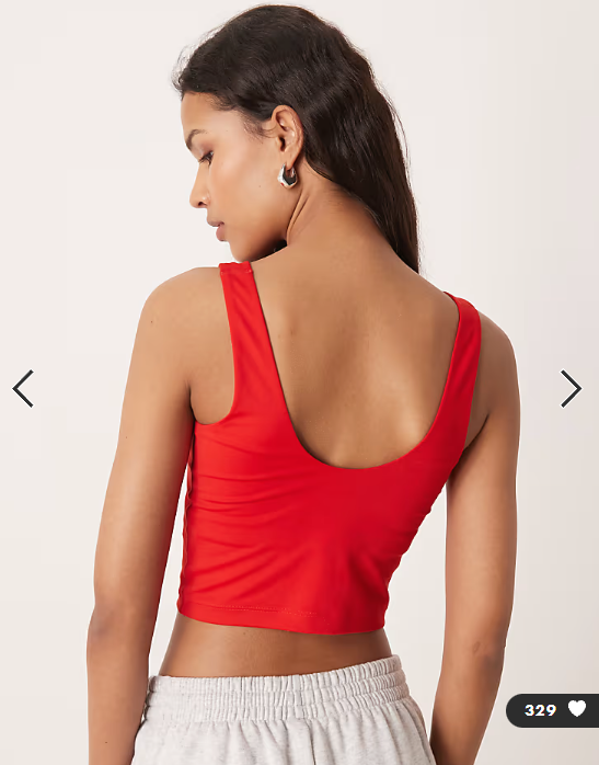 adidas Performance Three Stripes Studios tank top in red