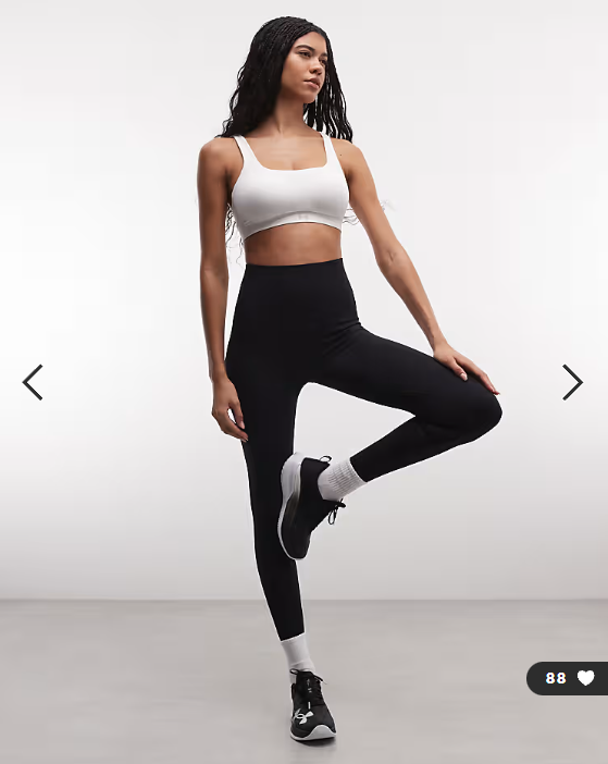 Under Armour Effortless high support sports bra in white