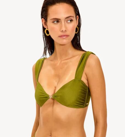 Loaves - Sea And sun flowers bikini top