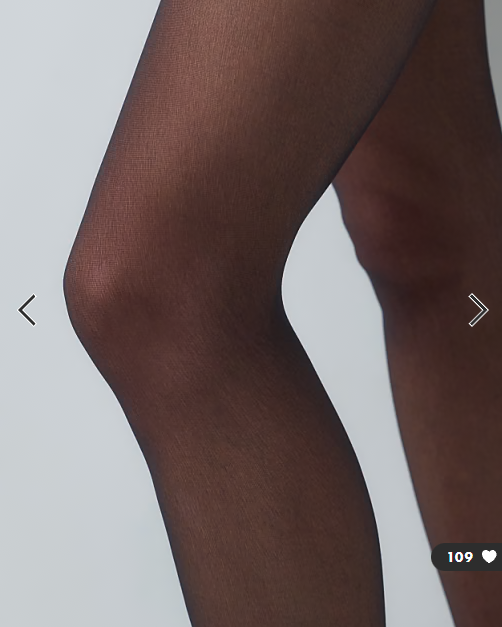 Lindex 4-pack 20 denier matt tights in black
