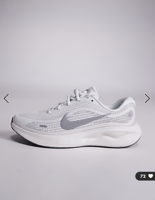 Nike Running Journey Run trainers in grey