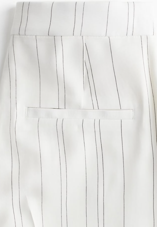 H&M - WIDE-LEG PANTS- Stripe