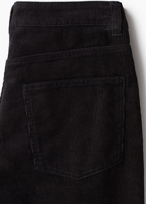 H&M - WIDE-LEG CORDUROY PANTS