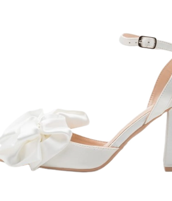 Raid - Bow Detail Satin Sandals