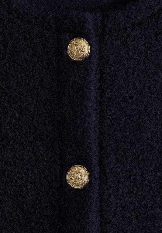 H&M-Curly weave cardigan