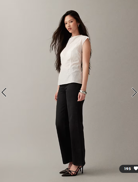 ASOS DESIGN comfort stretch straight leg jean in black