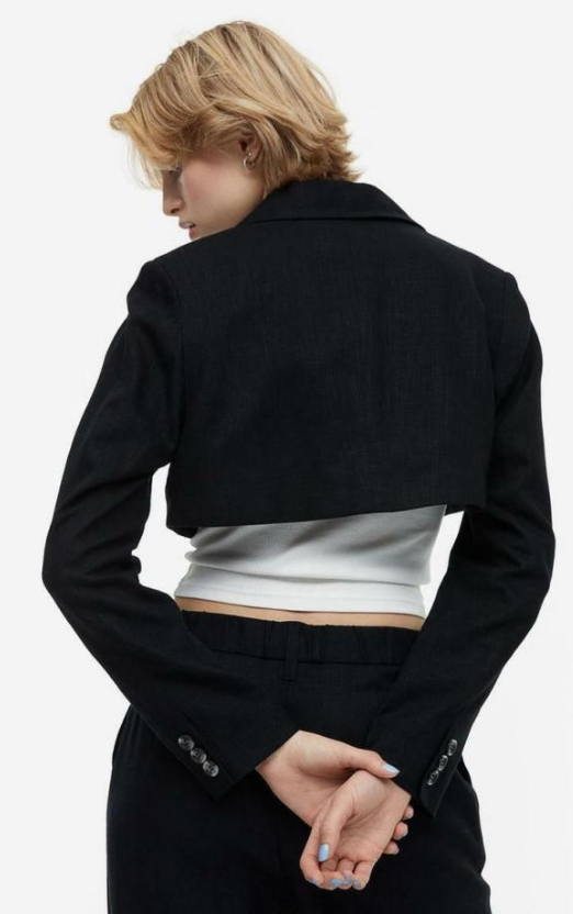 H&m - Cropped blazer