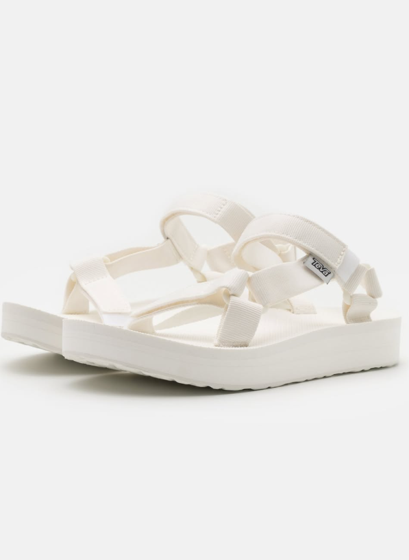 Teva - MIDFORM UNIVERSAL - Walking sandals - bright white