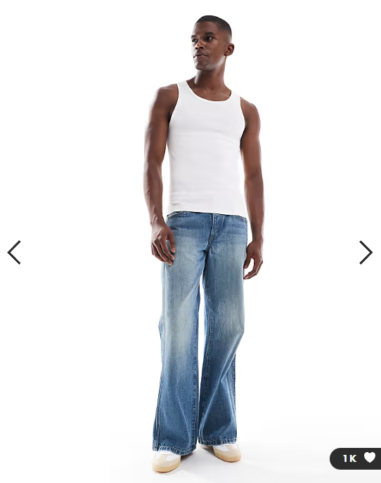 New Look muscle fit ribbed vest in white
