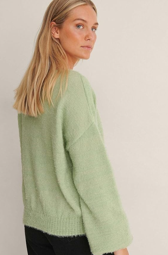 NAKD - Oversized Knitted cardigan - Chinois Green