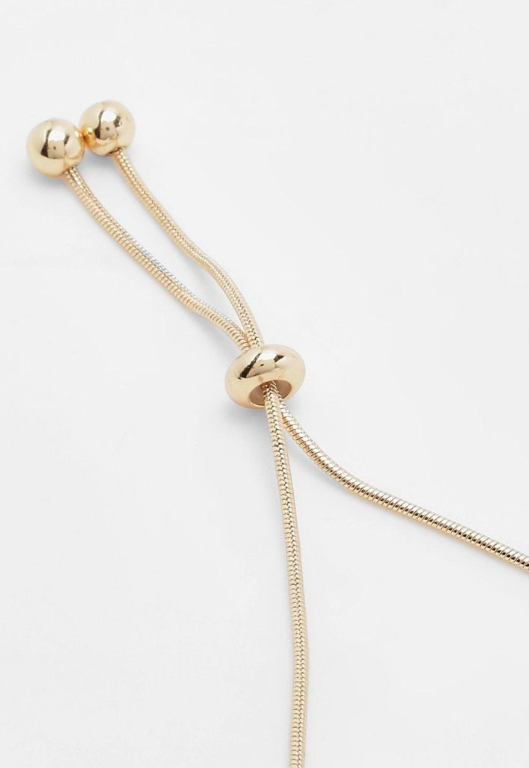 Basic Toggle Bracelet - gold