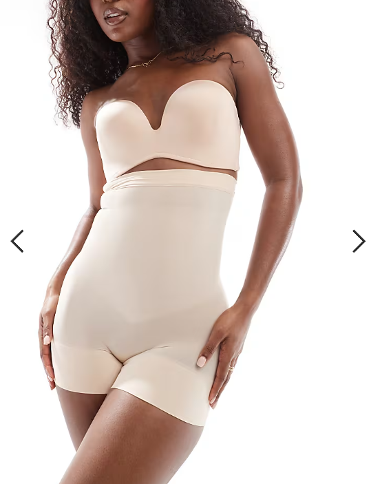 SPANXsculpt Seamless Power high-waisted short in beige